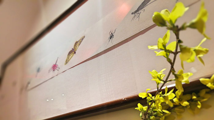 “春天来了”展览现场。