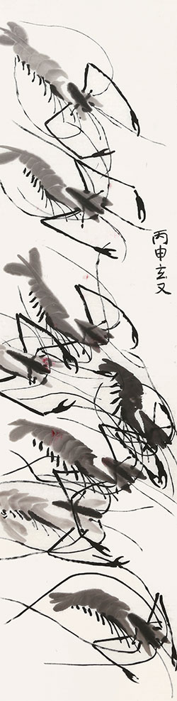 “春天来了”参展作品  作者：玄又  九岁